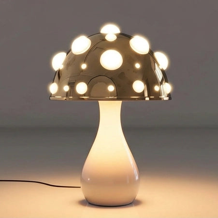 Lampe champignon variante or