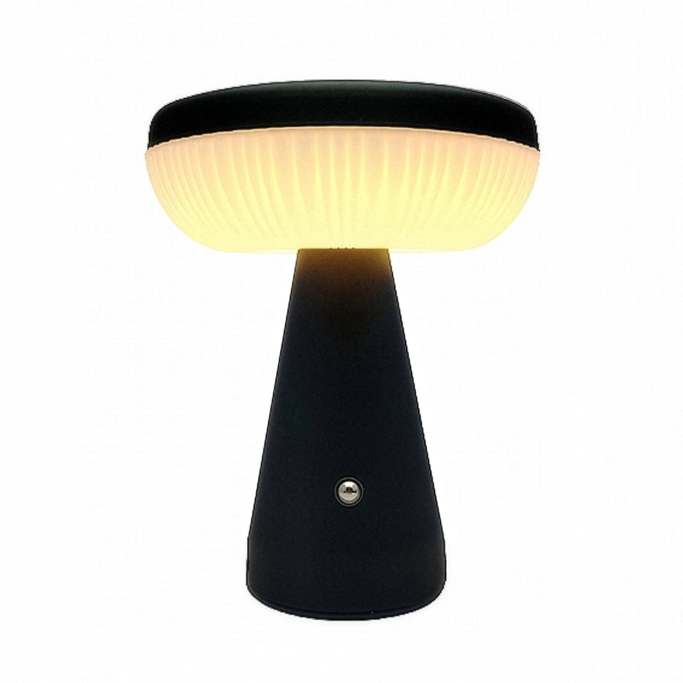 lampe champignon orange noire variante