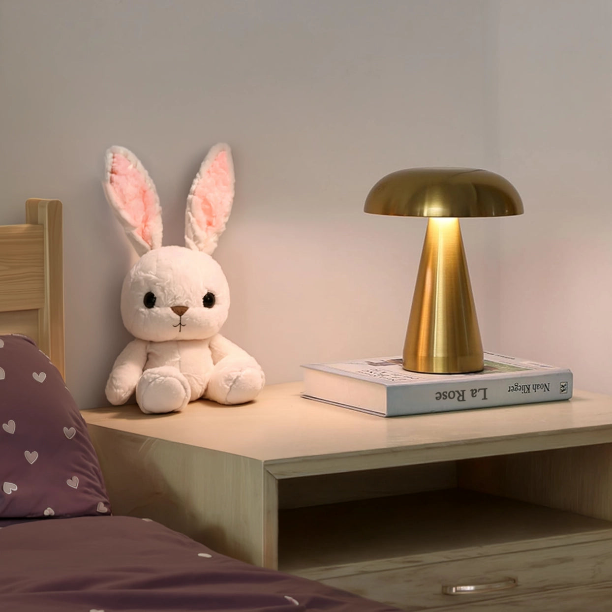Lampe champignon chambre enfant