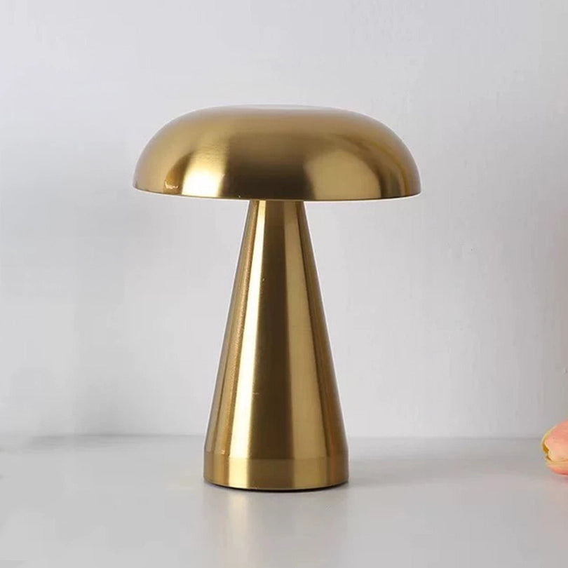 Lampe champignon or