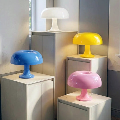 Lampe champignon présentoir opaque boites