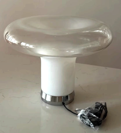 Lampe champignon pure design cable gris