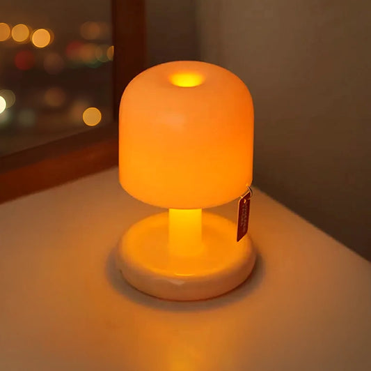Lampe de chevet champignon cadre