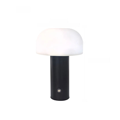 Lampe de chevet champignon noir