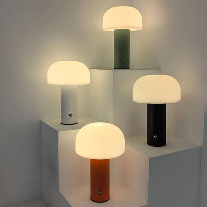 Lampe de chevet champignon quatre présentoir