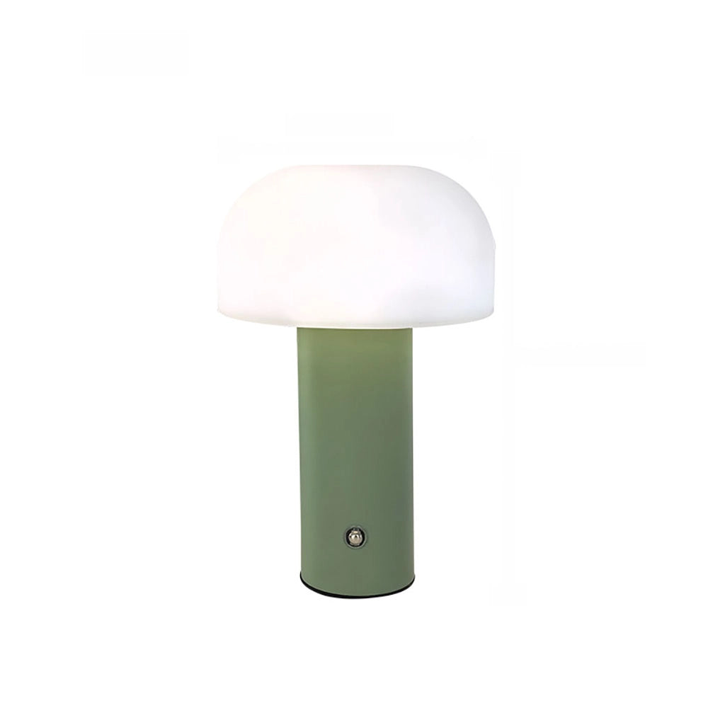 Lampe de chevet champignon vert