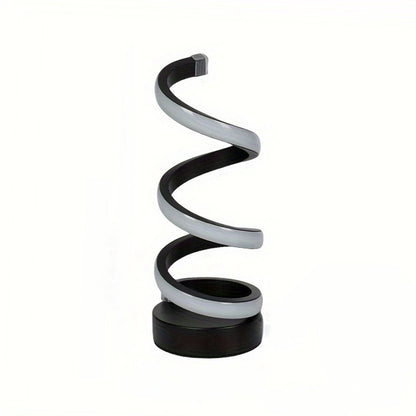 lampe à poser design spirale ligne noire