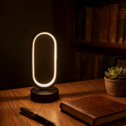 lampe à poser ovale bibliothèque petite