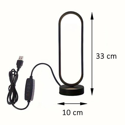 lampe à poser ovale grande variante