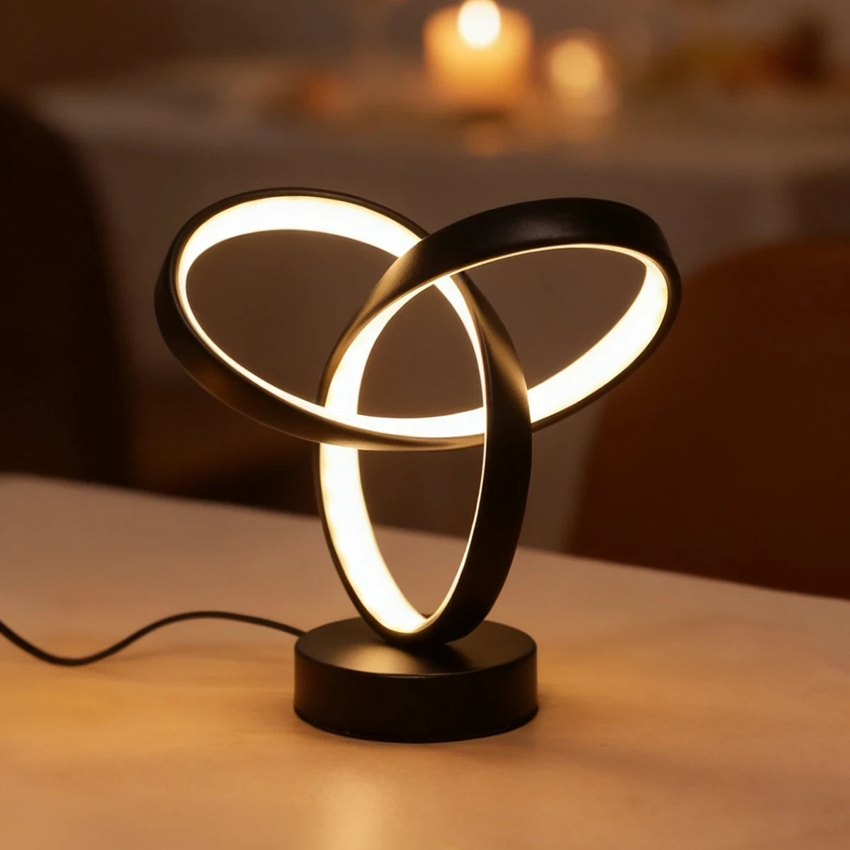 lampe à poser variante noir