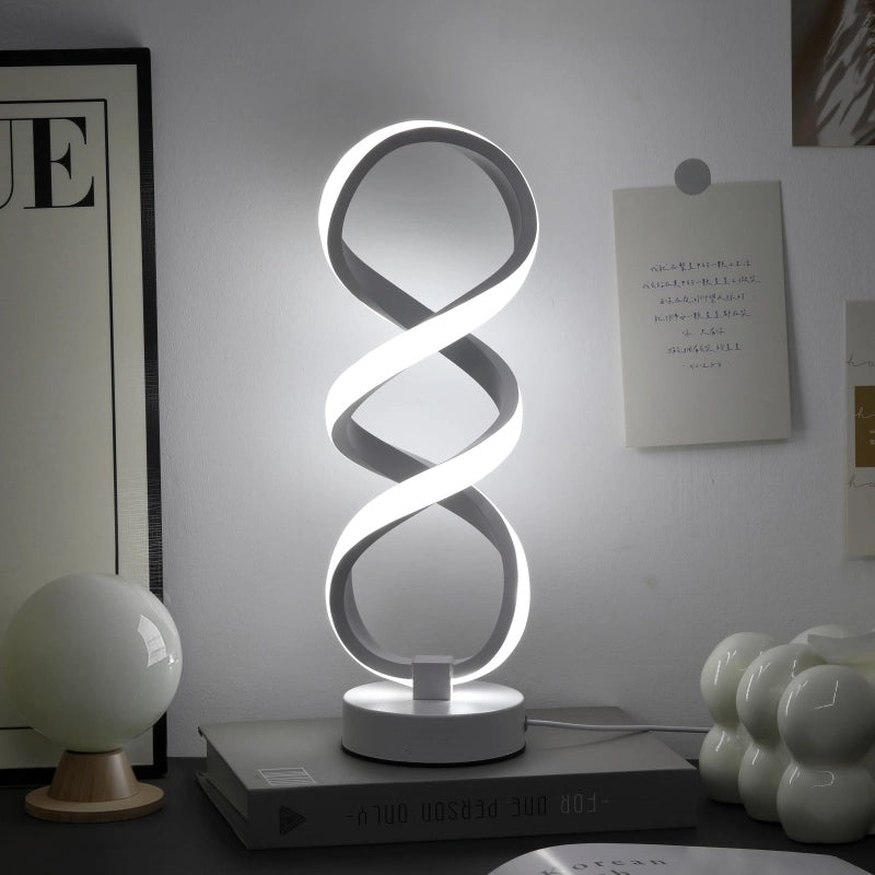 lampes a poser led infinie blanc