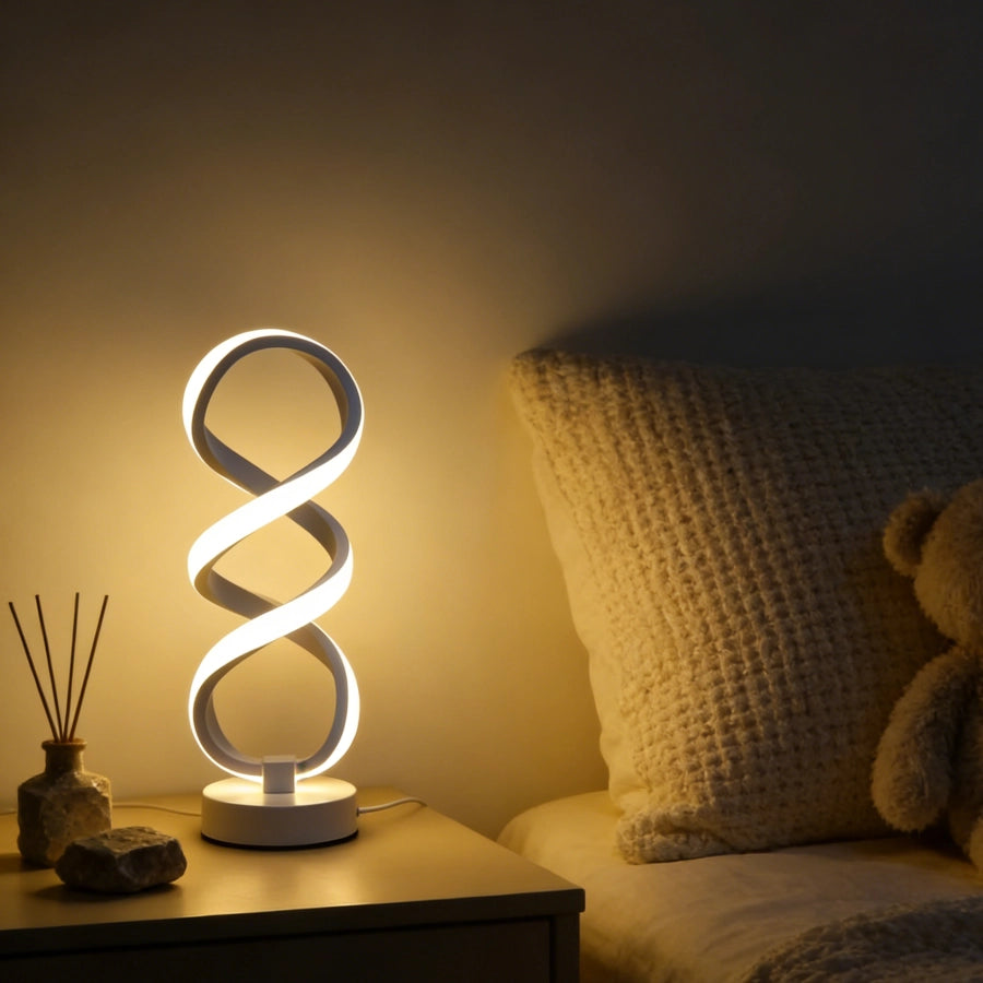 lampes a poser led infinie blanche lit
