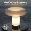 Lampe champignon pure design vidéo