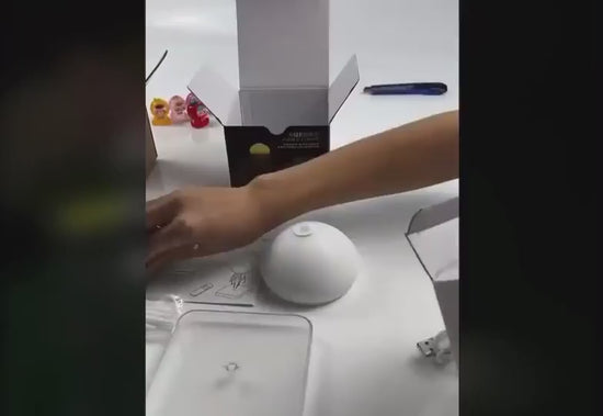 Lampe de chevet design méduse vidéo